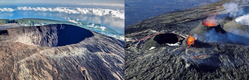 Enclos Fouqué and the Piton de la Fournaise