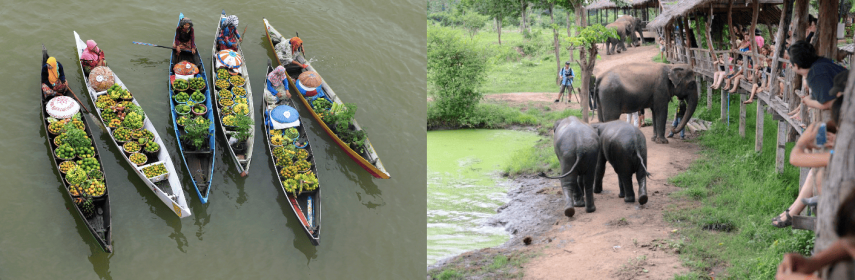 Bangkok - River Kwai (Kanchanaburi Province).