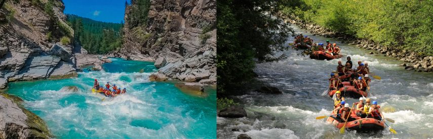 rafting alberta